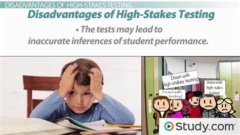 high stakes testing problems